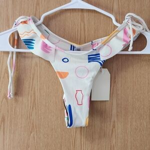 Aurielle Multicolor Bikini Bottom